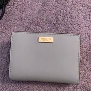 Grey Kate Spade wallet